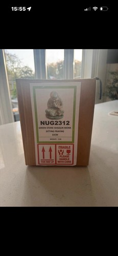 Never opened green - green, stone